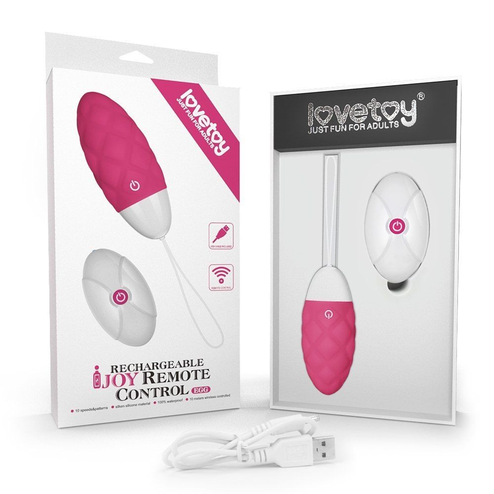 Lovetoy İJoy Uzaktan Kumandalı Usb Şarjlı Mini Vibratör LV1565