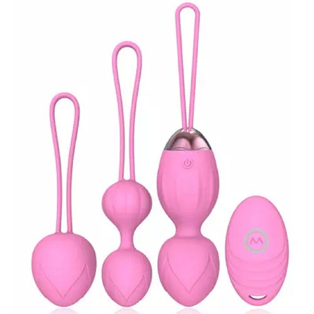 bAŞKa Exuis Kegel Balls Uzaktan Kumanda Kegel Vibratör Seti