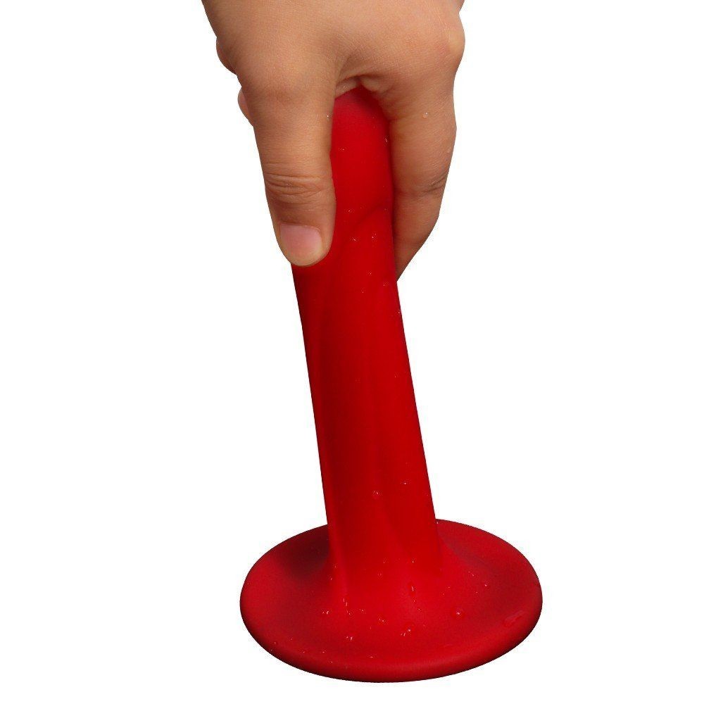 Xise C8 Sabitlenebilir Flexible Testissiz Anal ve Vajinal Dildo XS-OWB10008