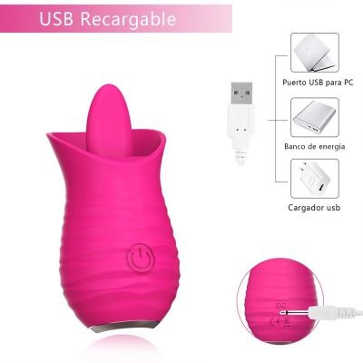bAŞKa Whisper Flexible Tongue Vibe Klitoral Dil Vibratör