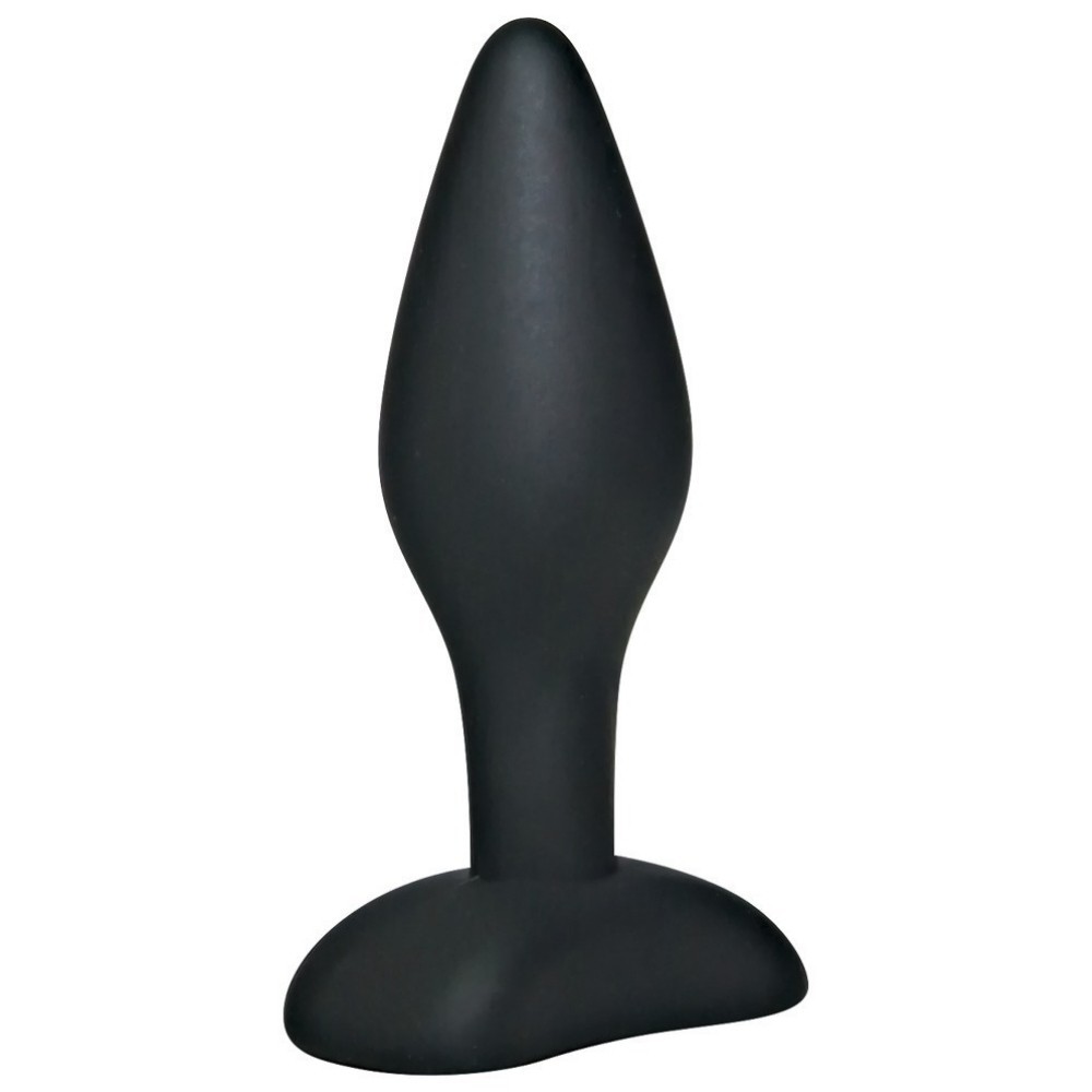 Black Velvets Butt Plug Small Soft Touch 9 Cm Silikon Anal Plug