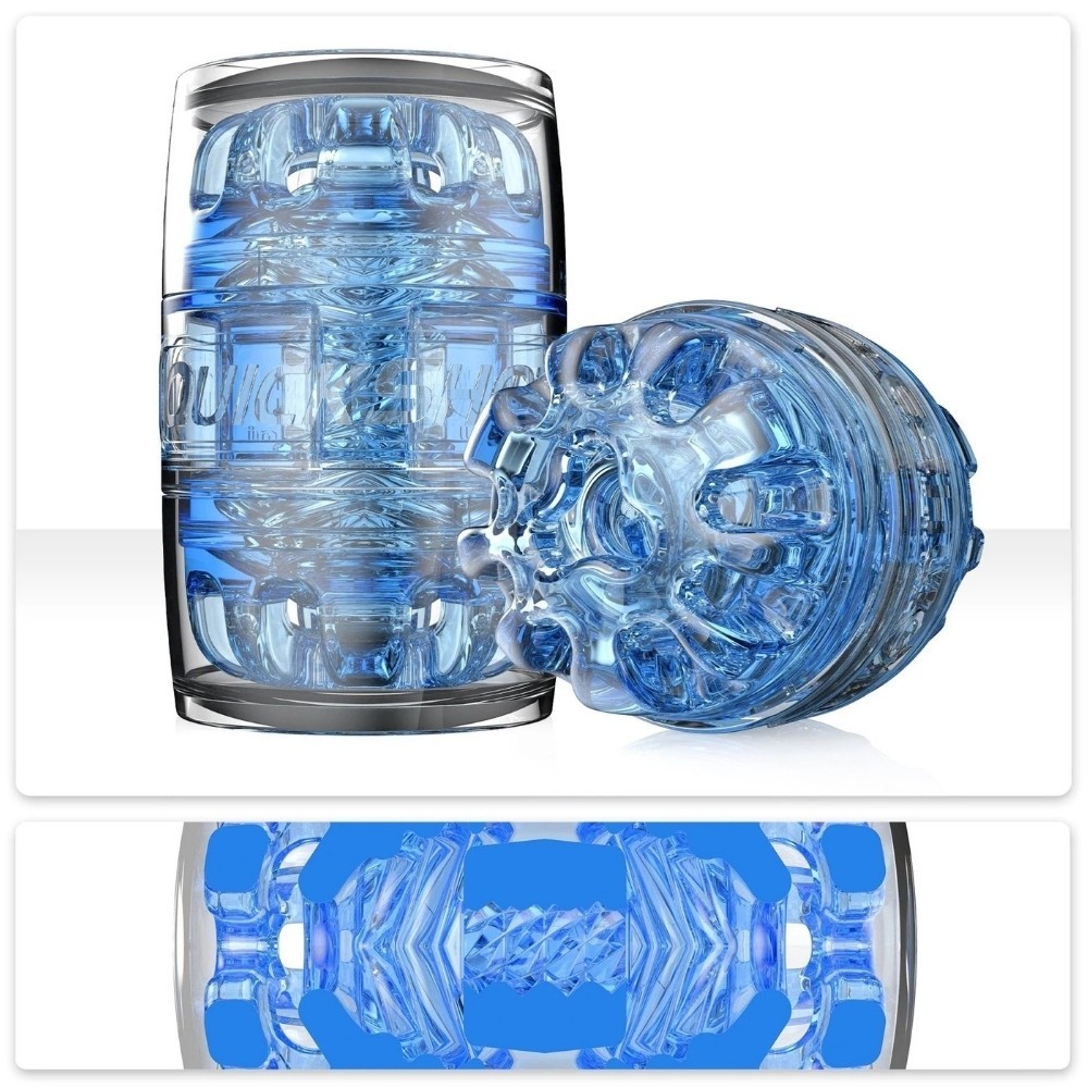Original Fleshlight Quickshot Turbo Blue Masturbator