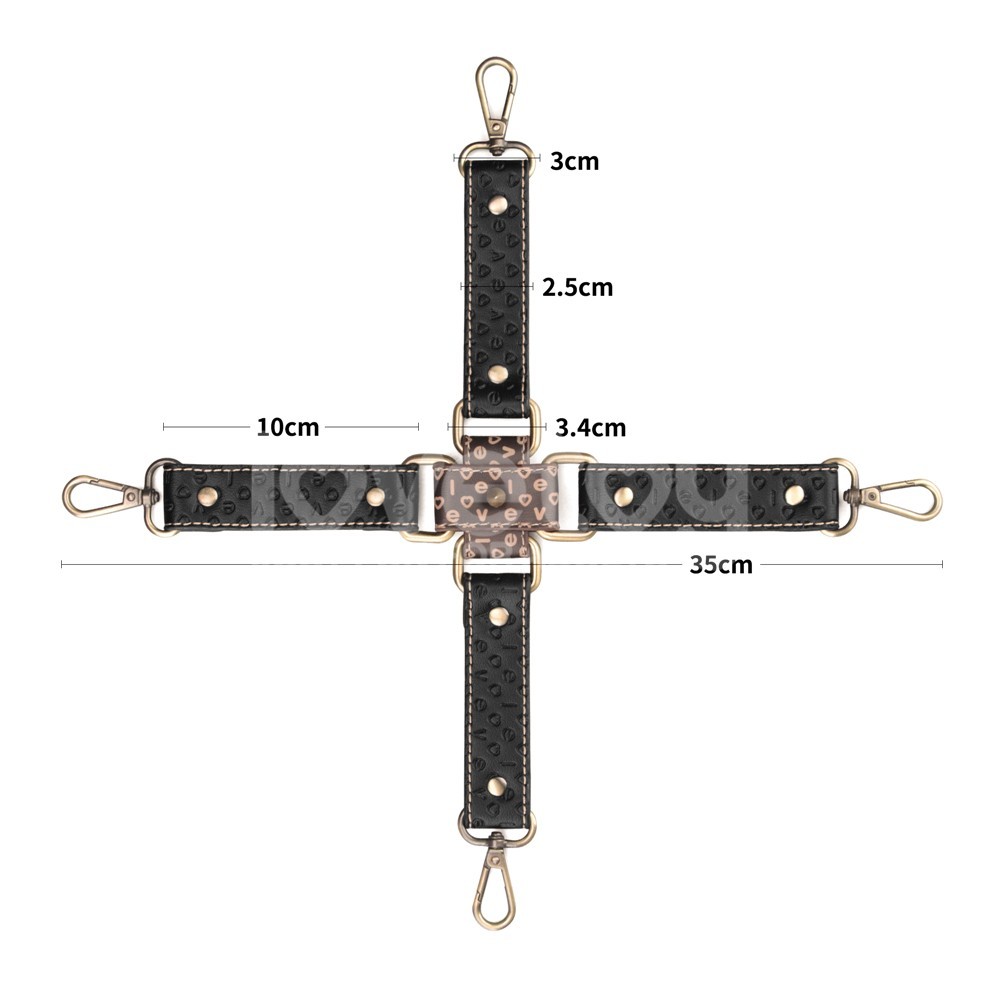 Lovetoy Rebellion Reign Hogtie Set El-Ayak Bağlama Seti LV761209