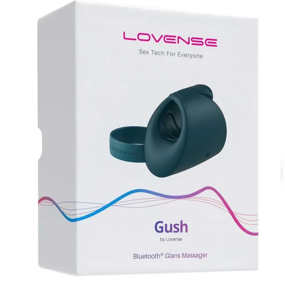 Lovense Gush Flexible and Handsfree Glans Massager Masturbator