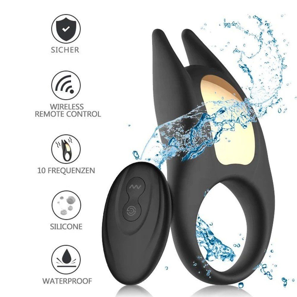 Winyi Lucas II Remote Control Cock Ring Klitoris Penis Halkası