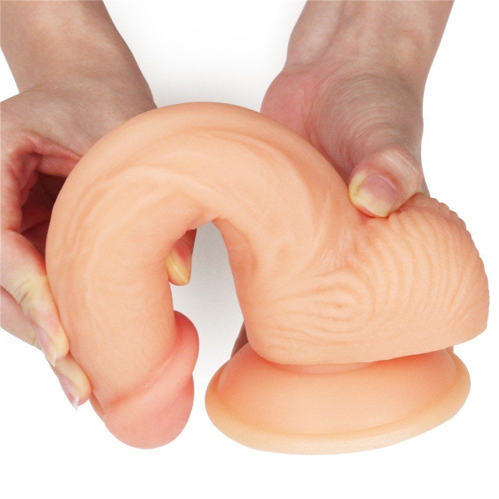 Lovetoy The Ultra Soft Dude Dildo Yumuşak Realistik Penis 20 cm LV1088