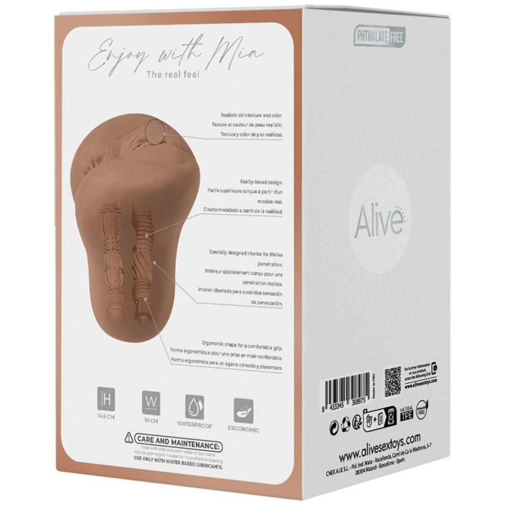 Alive Mia Xl The Premium Pleasure Vajina Masturbator