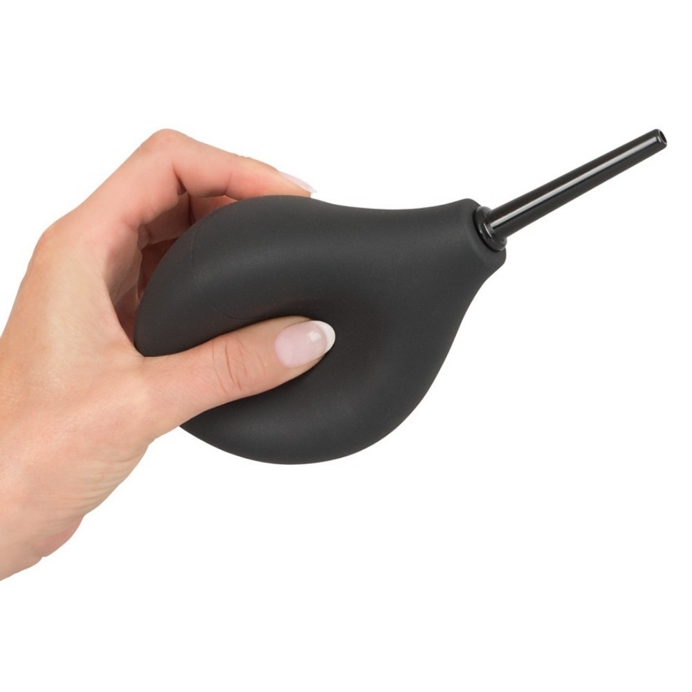 Black Velvets Soft Touch Anal Douche and Anal Plug Kit