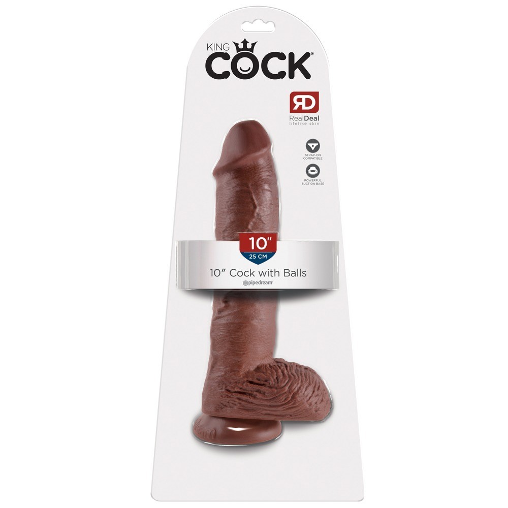 Pipedream King Cock 10 Inch Cock With Balls 25 cm Realistik Penis