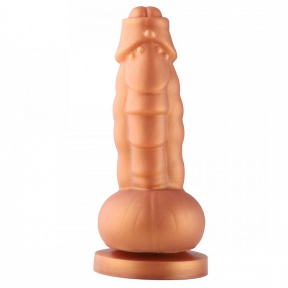 Shequ Jelly Dildo Monster 2 Squamule Realistik Penis SQ-WBD10052