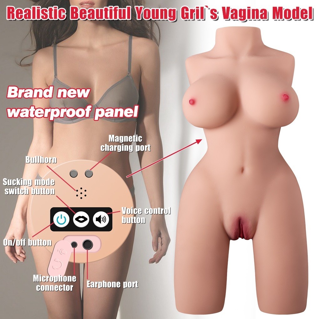 Premium Sucking Emiş Güçlü Yarım Vücut Kalça Masturbator