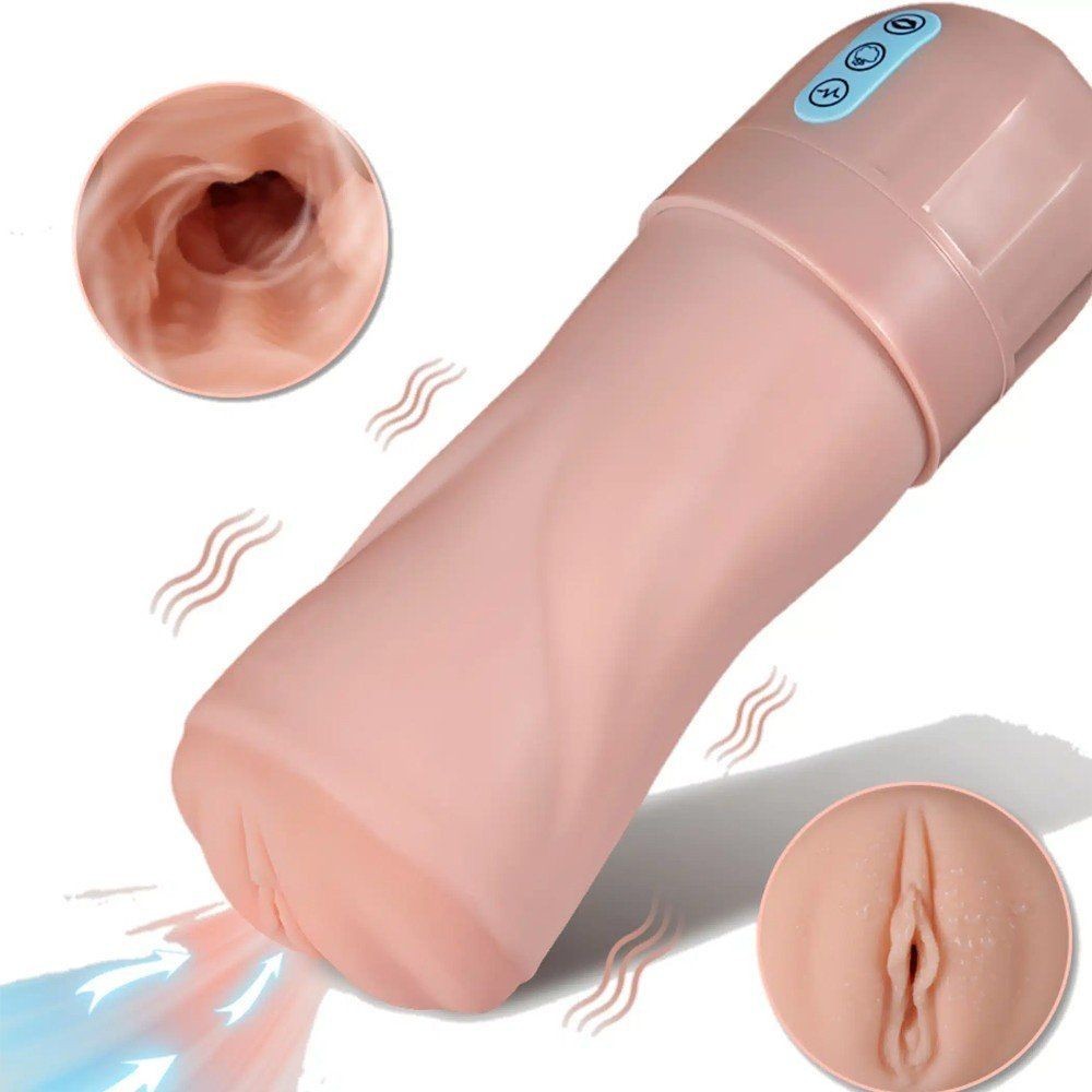 Shequ Beta Suction Emiş Güçlü 7 Mod Masturbator Vajina SQ-MA60108