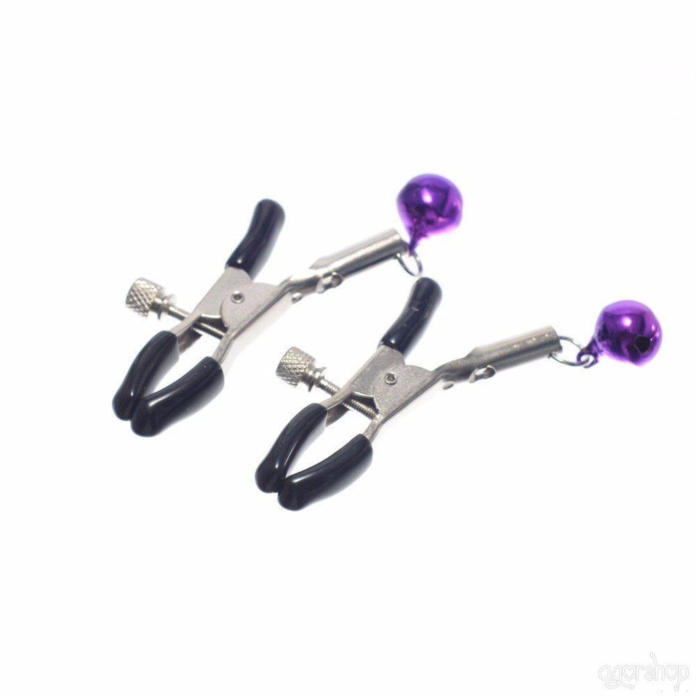bAŞKa Fetish Fantasy Series Nipple Clamps 2 Beads Göğüs Ucu Klipsi