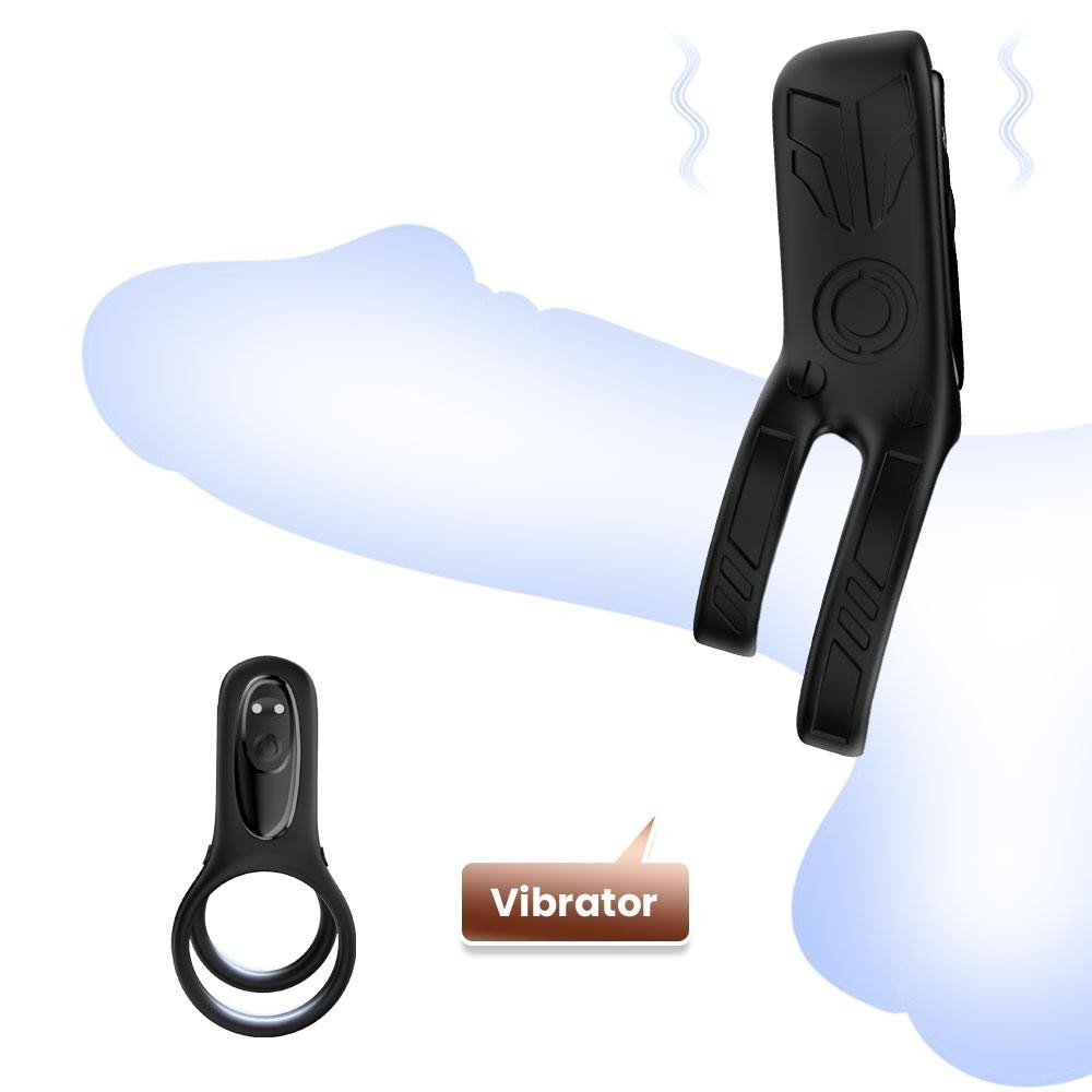 bAŞKa Erotica Toys Clitoral Cock Ring Şarjlı Klitrois Penis Yüzüğü
