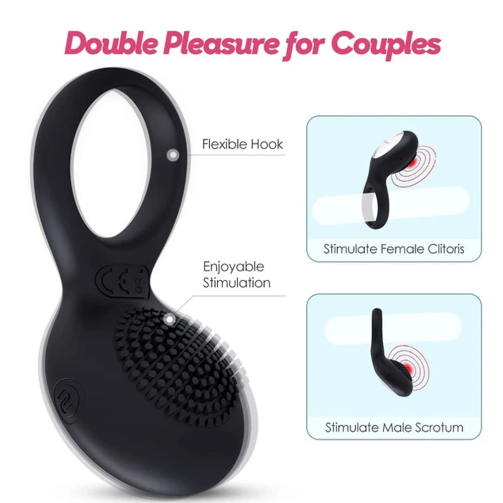 Svakom Tyler Vibrating Ring Titreşimli ve Klitoris Uyarıcılı Vibratör