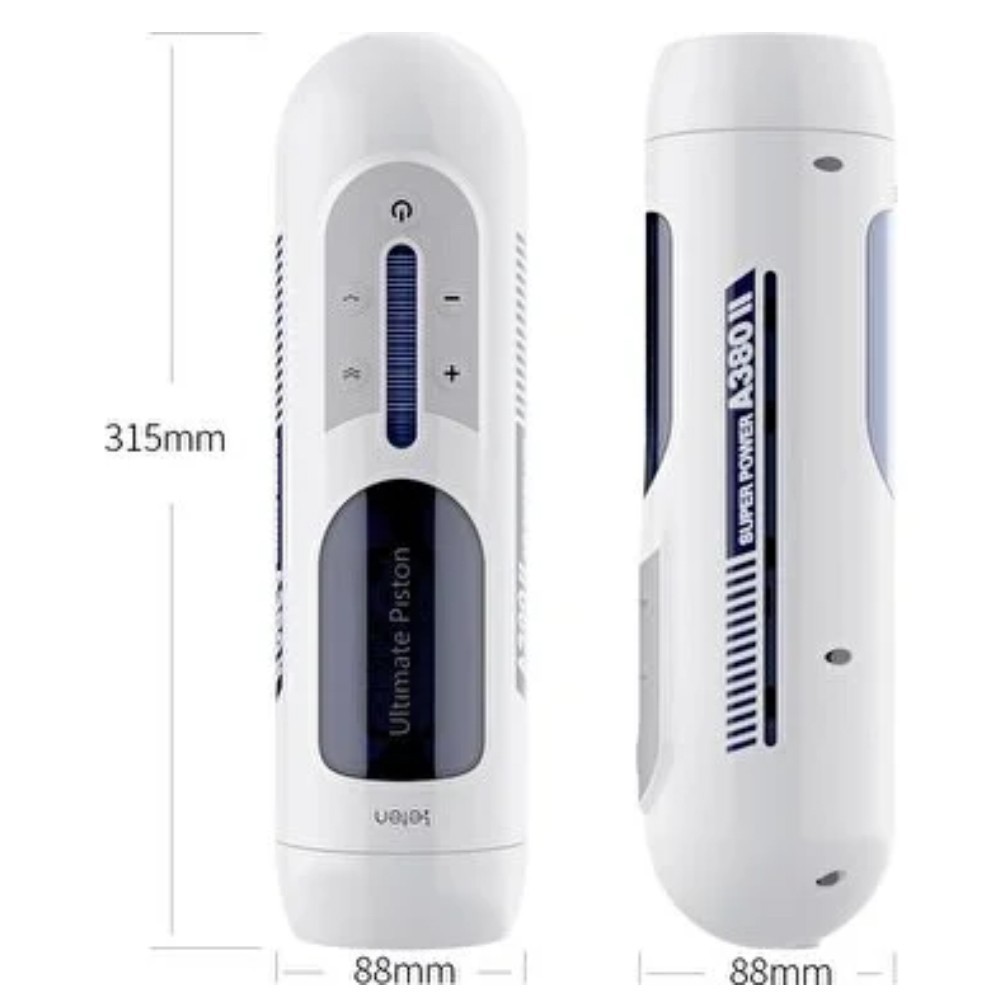 Leten New A380II Piston Telescopic Male Masturbator İleri Geri Hareketli Vajina