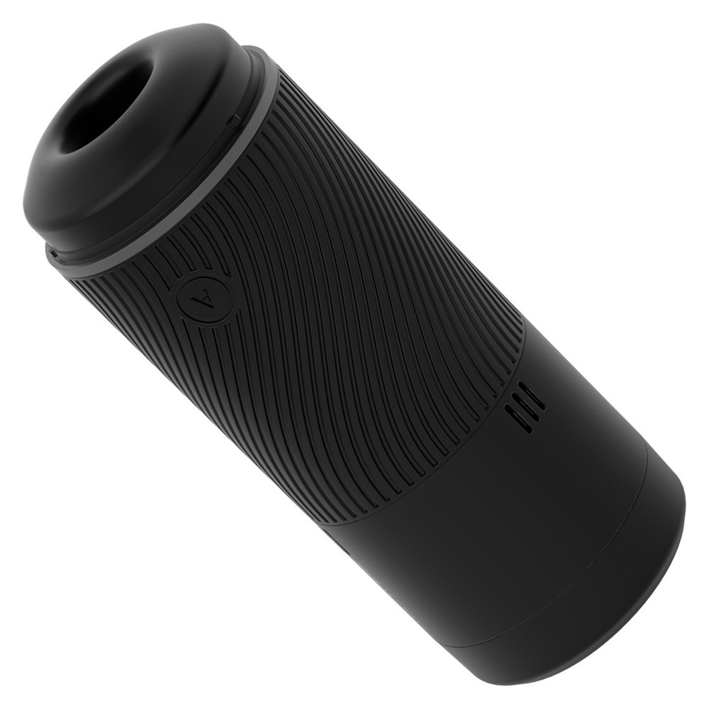 Arcwave Pow Manual Stroker CleanTech Silicone Black Emiş Masturbator