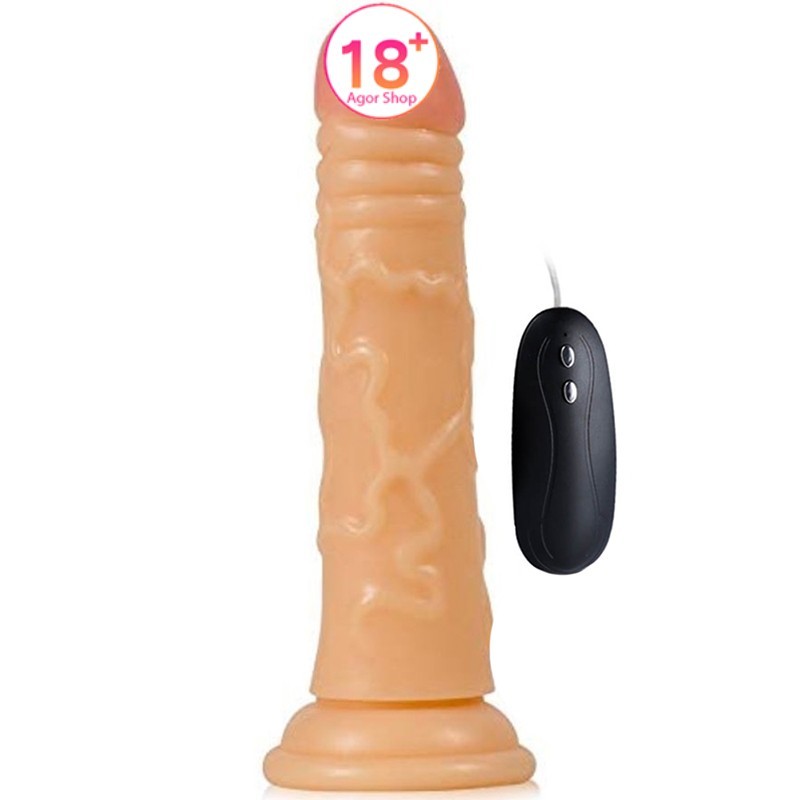 Shequ Glenn Vibrating Dildo 16.5 cm Titreşimli Realistik Penis