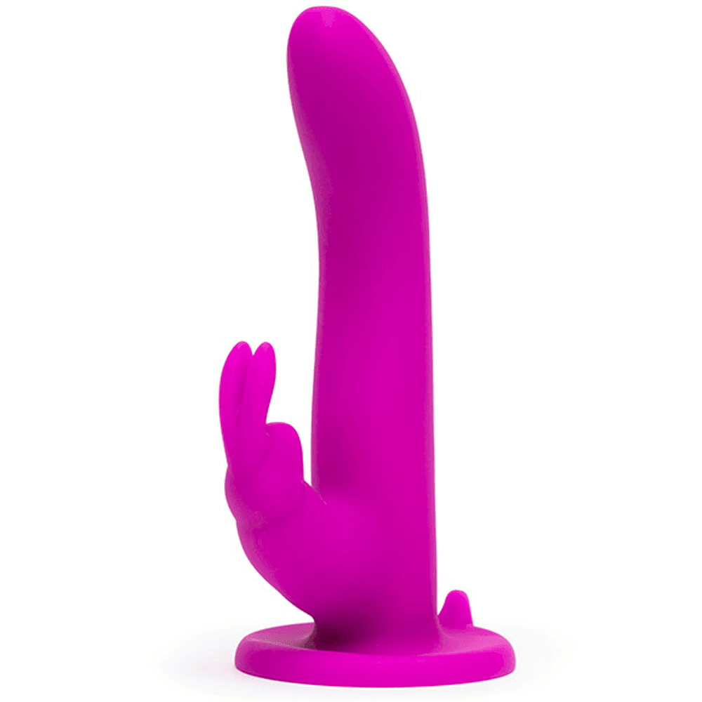 Happy Rabbit Rechargeable Vibrating Strap-On Harness Set Purple