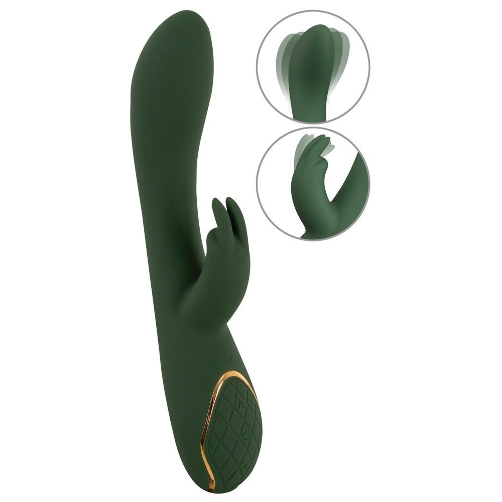 Emerald Love Luxurious G-spot and Clitoris Stimulator Rabbit Vibrator