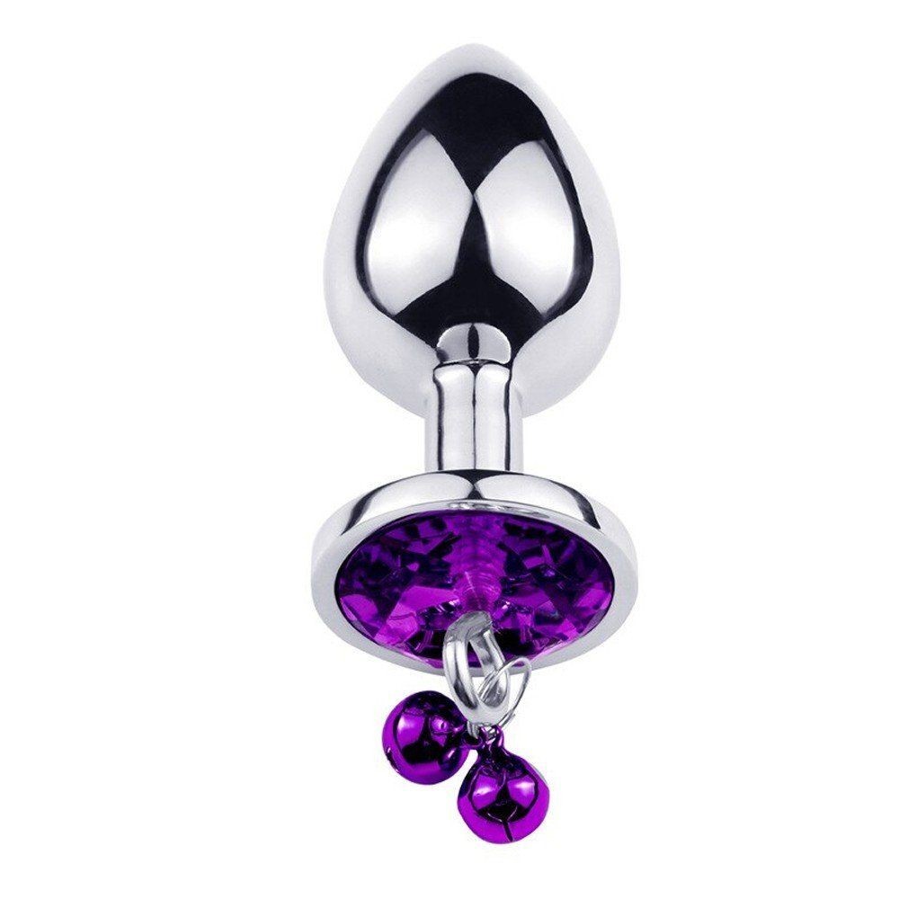 bAŞKa Anal Play Asslock Collar Small Tasmalı Metal Anal Plug