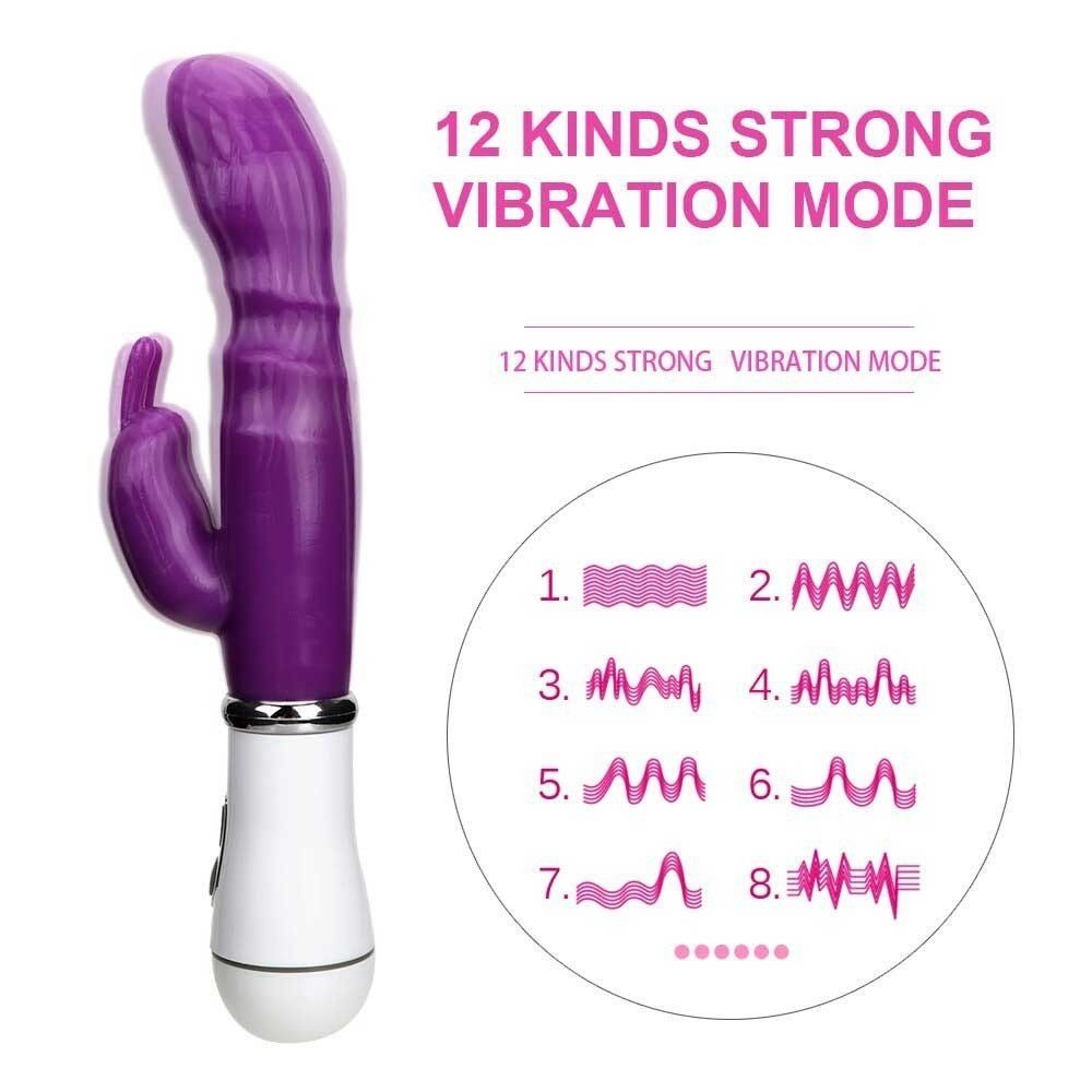 bAŞKa G-Stimulant 12 Mod Klitoris Uyarıcı Rabbitli Vibratör