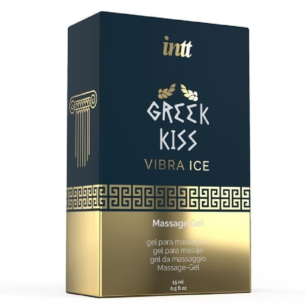 İntt Greek Kiss Vibra İce Soğuk Etki Anal Masaj Jeli 15 Ml