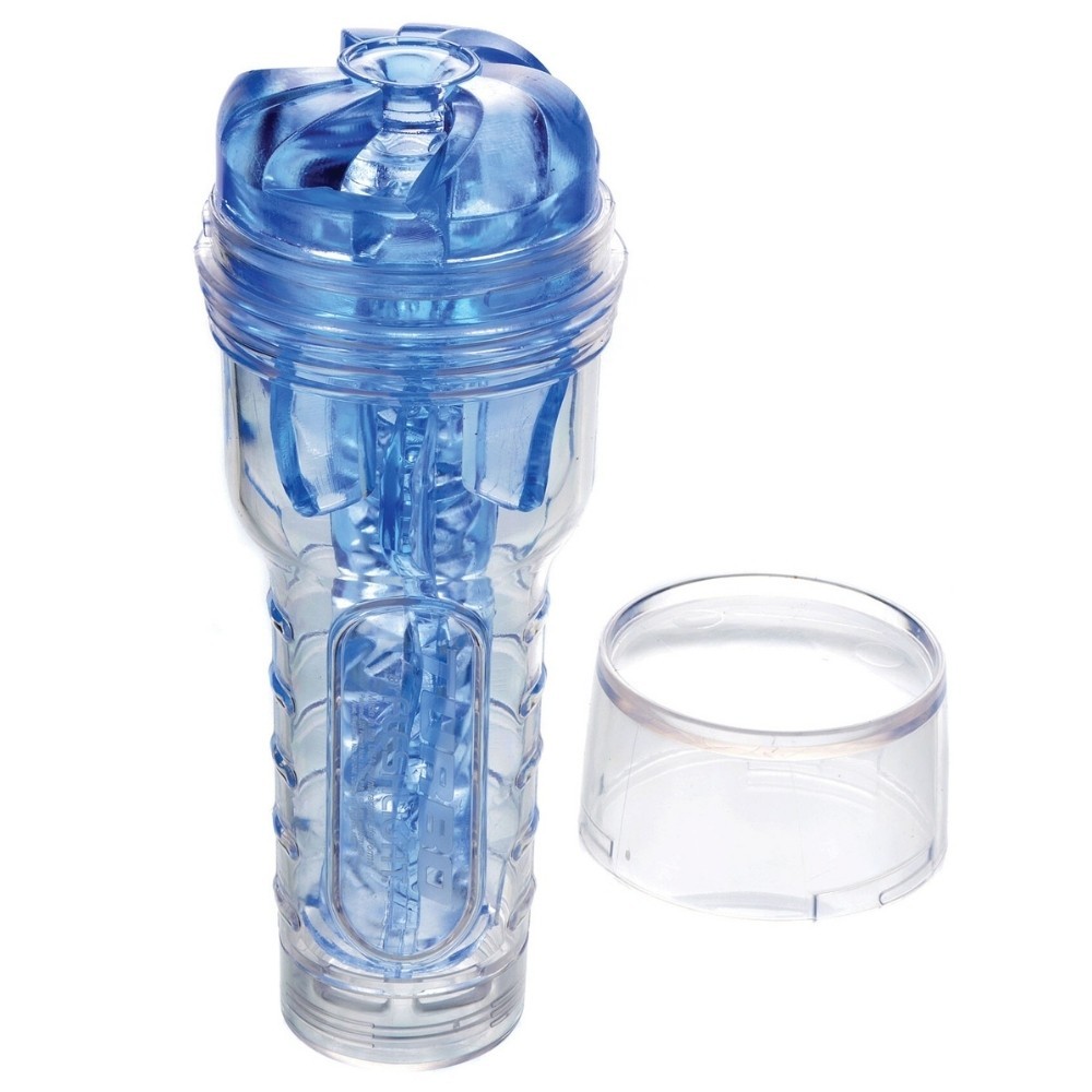 Orjinal Fleshlight Turbo Thrust Blue Ice Oral Masturbator