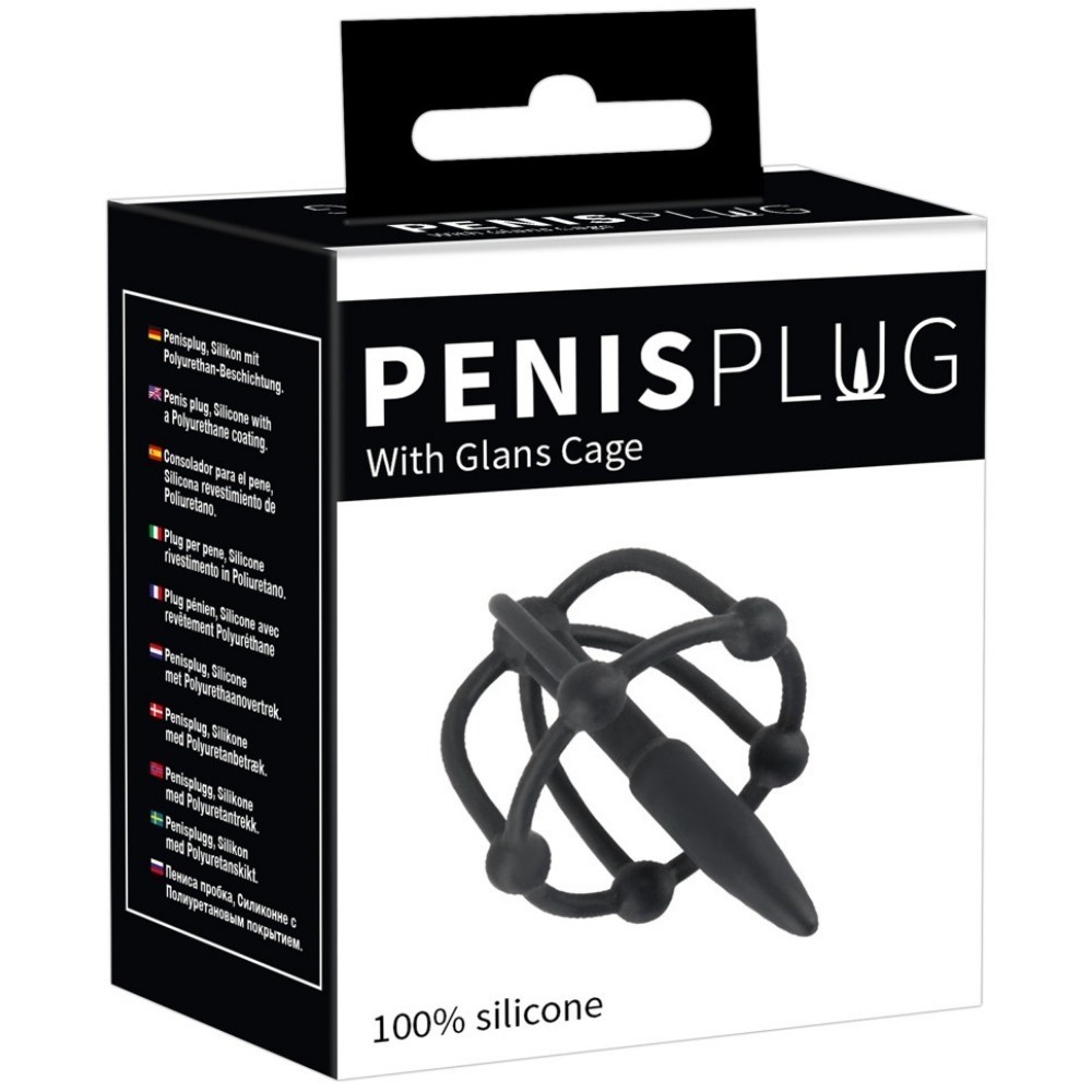 Penis Plug With Glans Cage Penis Plug ve Penis Kafesi