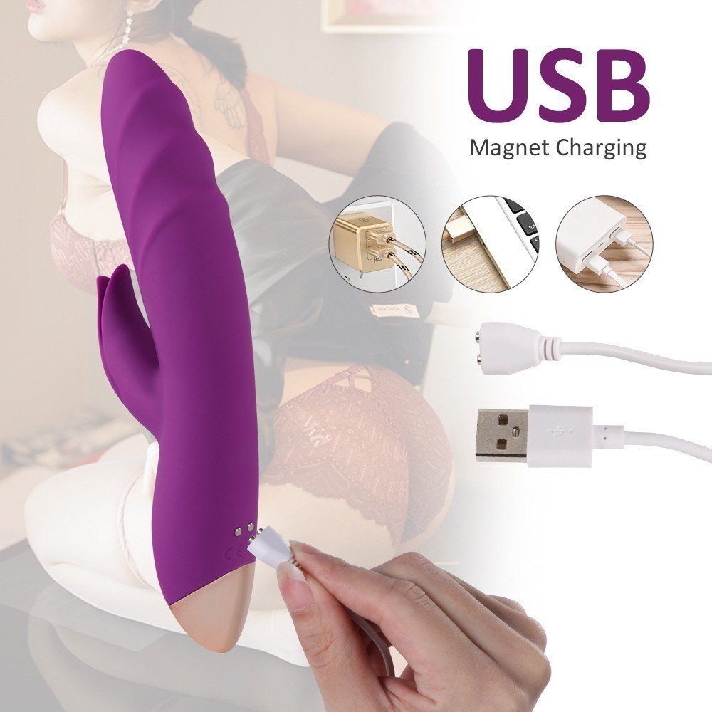 Shequ Booker 7 Mod Flexible Esnek Şarjlı Rabbit Vibratör SQ-V10115