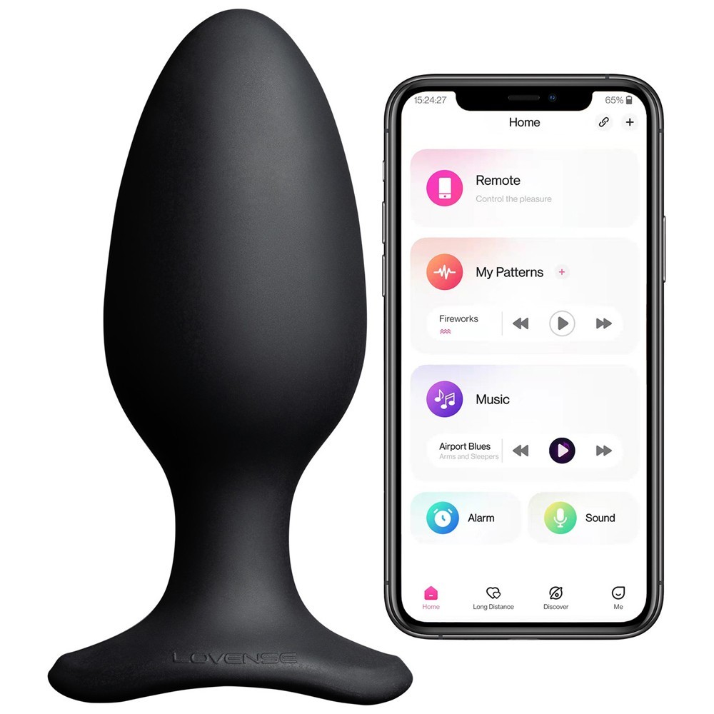 Lovense Hush 2 Large 57 mm Telefon Kontrollü Titreşimli Anal Plug