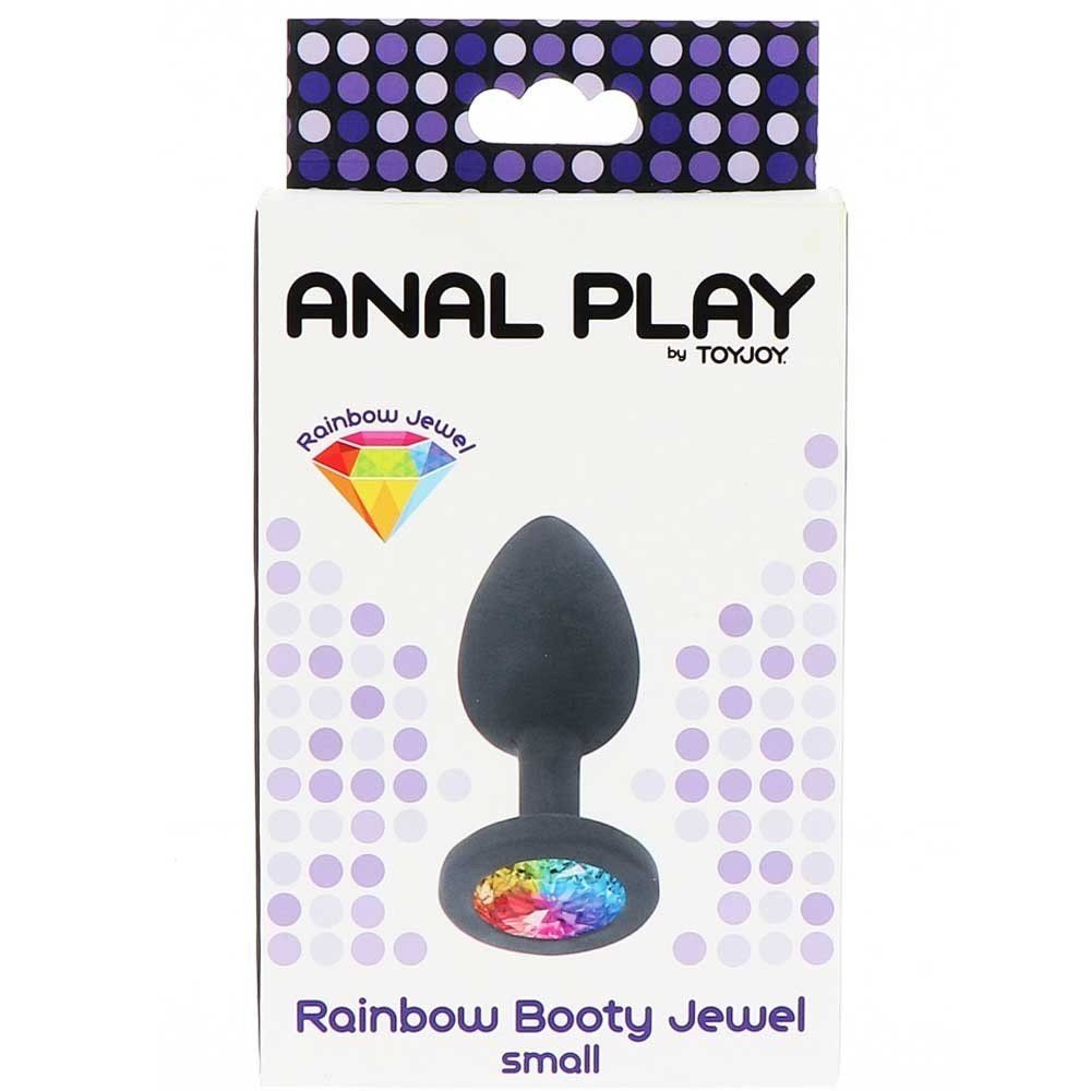 ToyJoy Anal Play Rainbow Diamond Booty Jewel Anal Plug