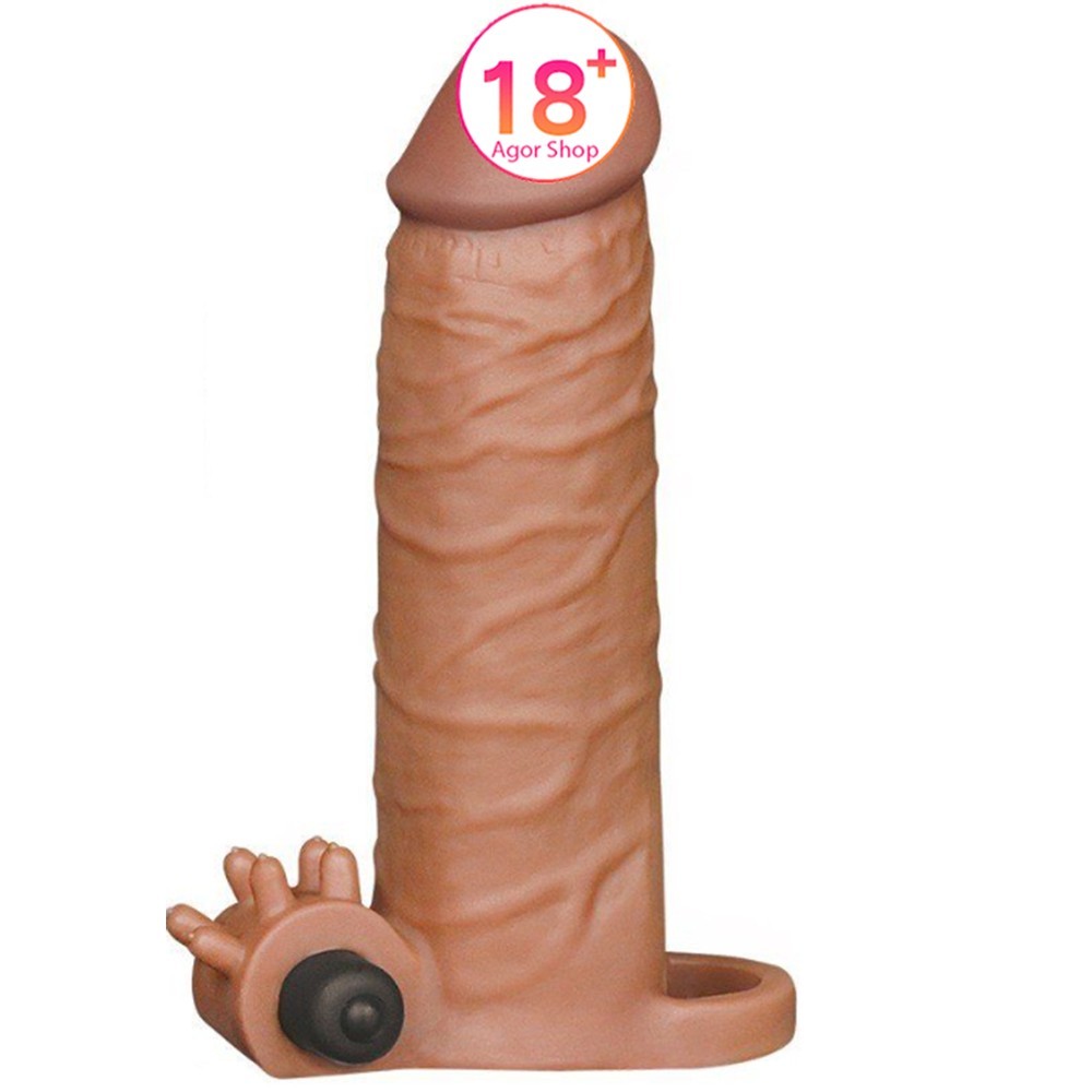 Lovetoy Pleasure X-Tender Vibrating Sleeve Titreşimli Penis Kılıfı LV1061B