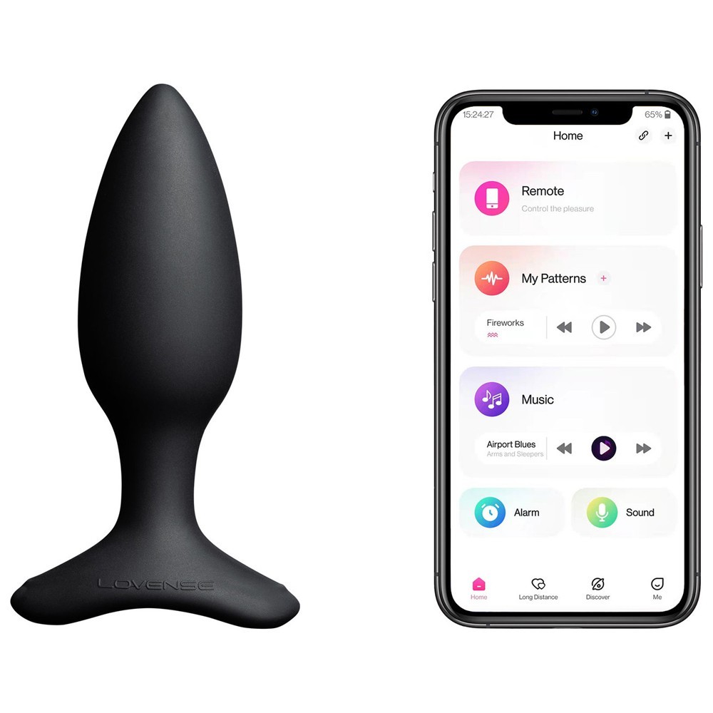 Lovense Hush 2 Small 38 mm Telefon Kontrollü Titreşimli Anal Plug