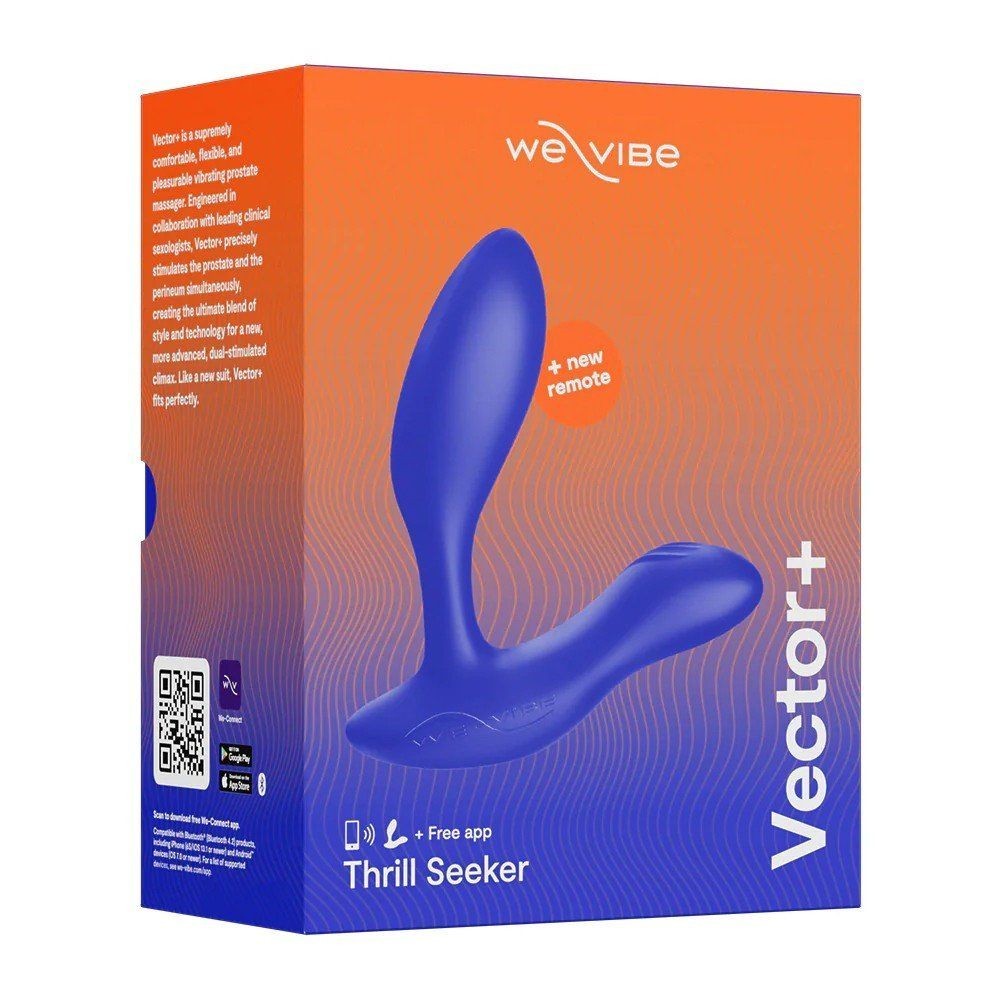 We-Vibe Vector+ Remote Control Enabled Prostat Masaj Vibratör