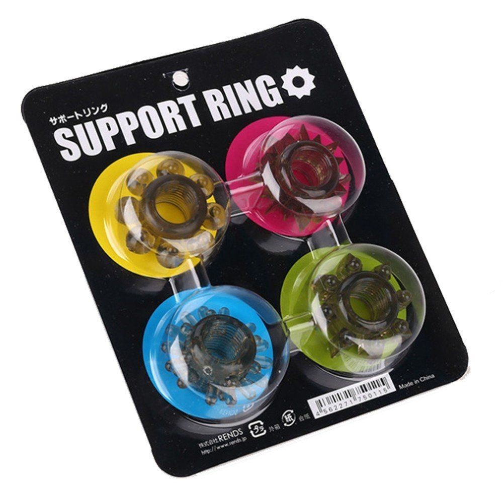 bAŞKa Support Ring Play 4'lü Penis Halkası Set B-WR001