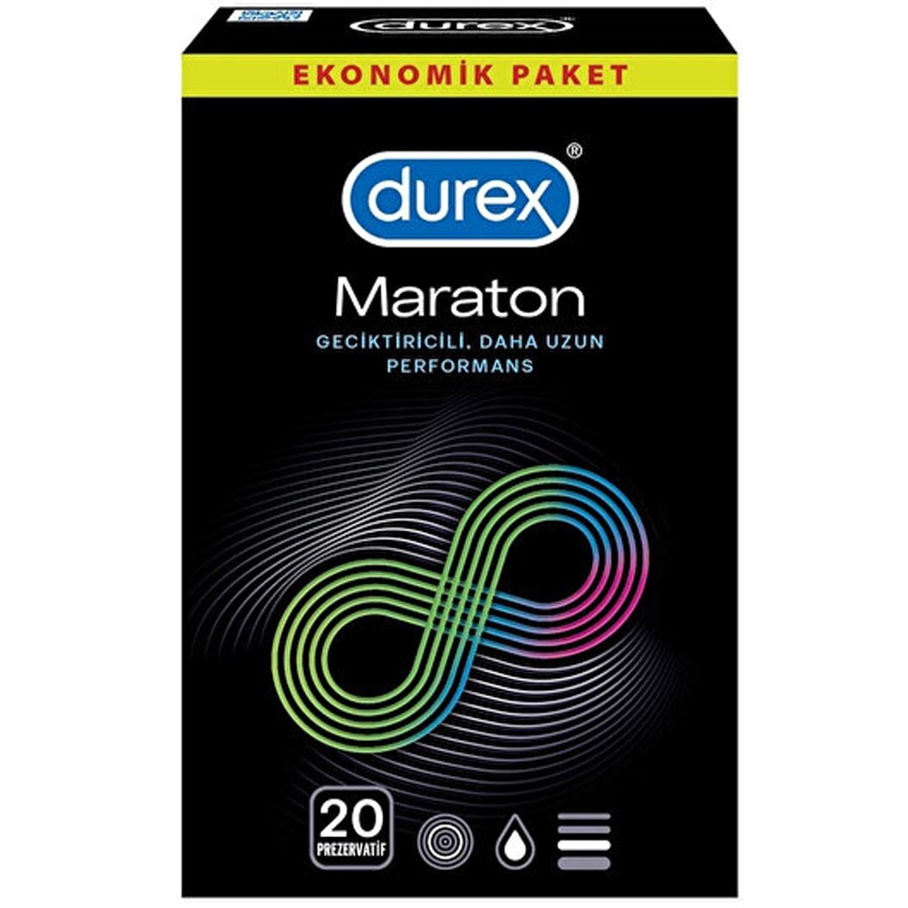 Durex Maraton 20'li Eko Paket Prezervatif