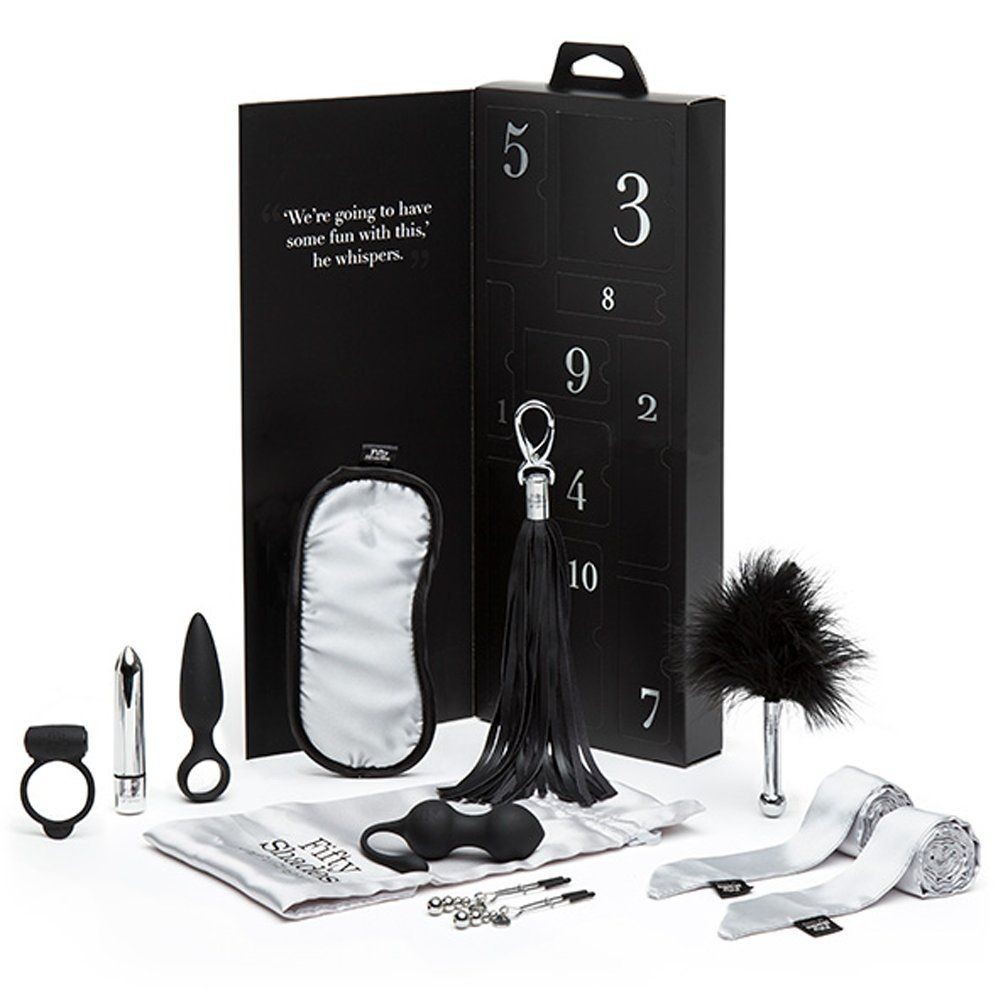 Fifty Shades Of Grey Pleasure Overload 10 Days Of Pleasure Couple's Gift Set