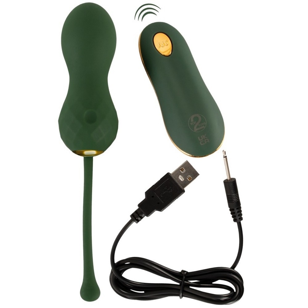 Emerald Love Luxurious Remote Control Love Balls Kegel Vibrator
