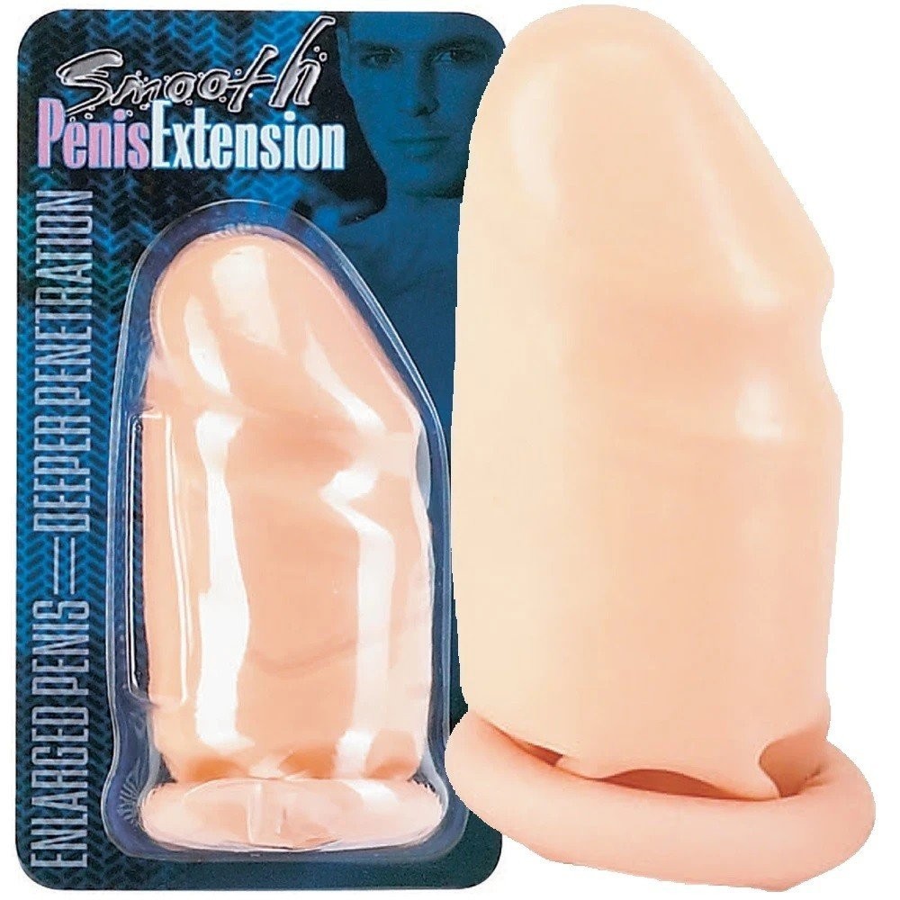 Seven Creations Smooth Penis Extension Realistik Uzatmalı Prezervatif Kılıf