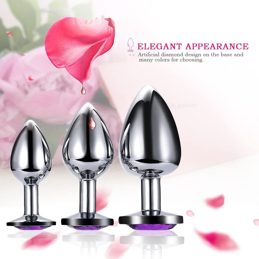 bAŞKa Booty Jewellery Silver Metal Anal Plug Small