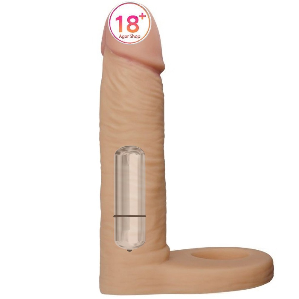 Lovetoy The Ultra Soft Double 14.7 cm Titreşimli Anal Penis LV1131