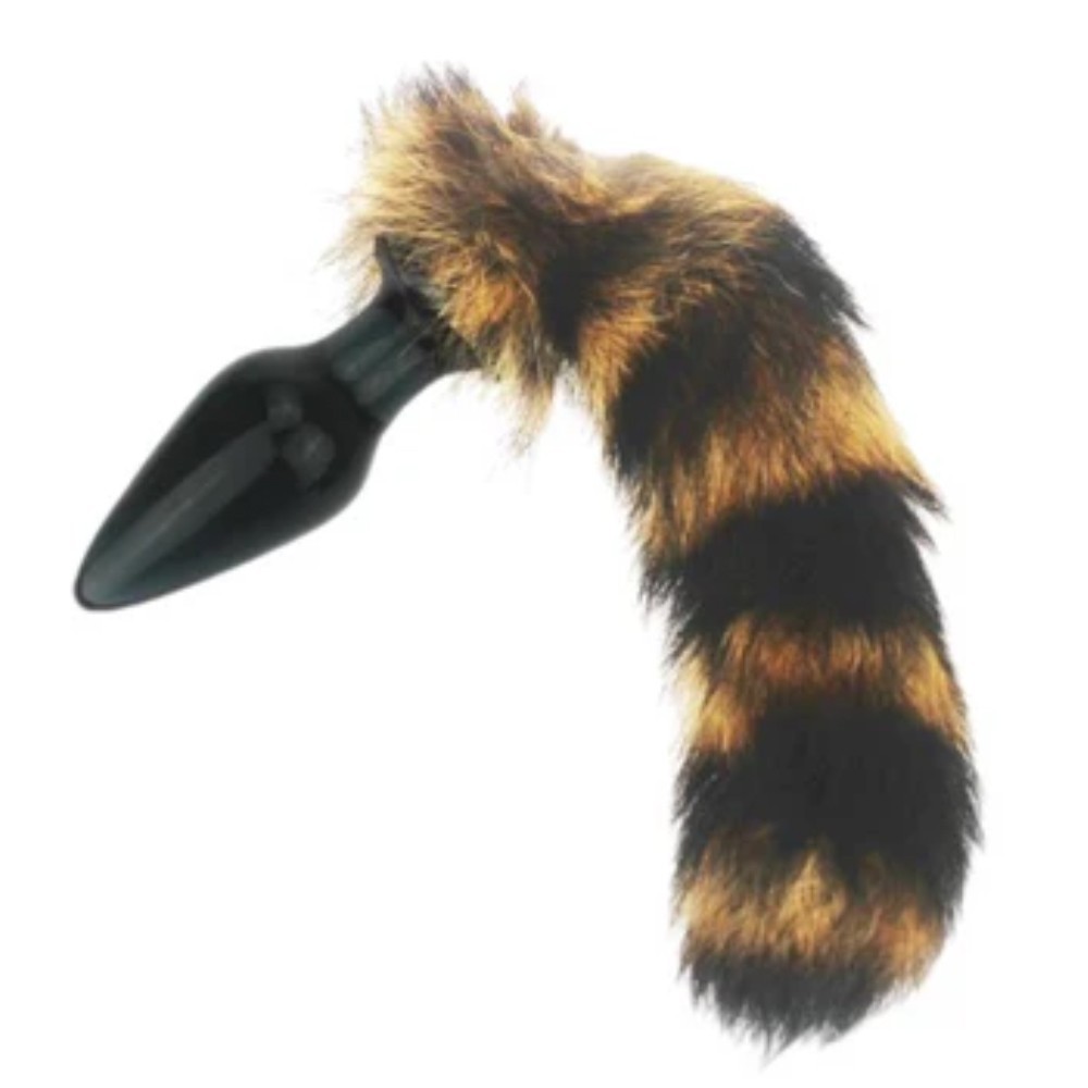 bAŞKa Glass Fantasy Slips Glass Tail Kuyruklu Cam Anal Plug