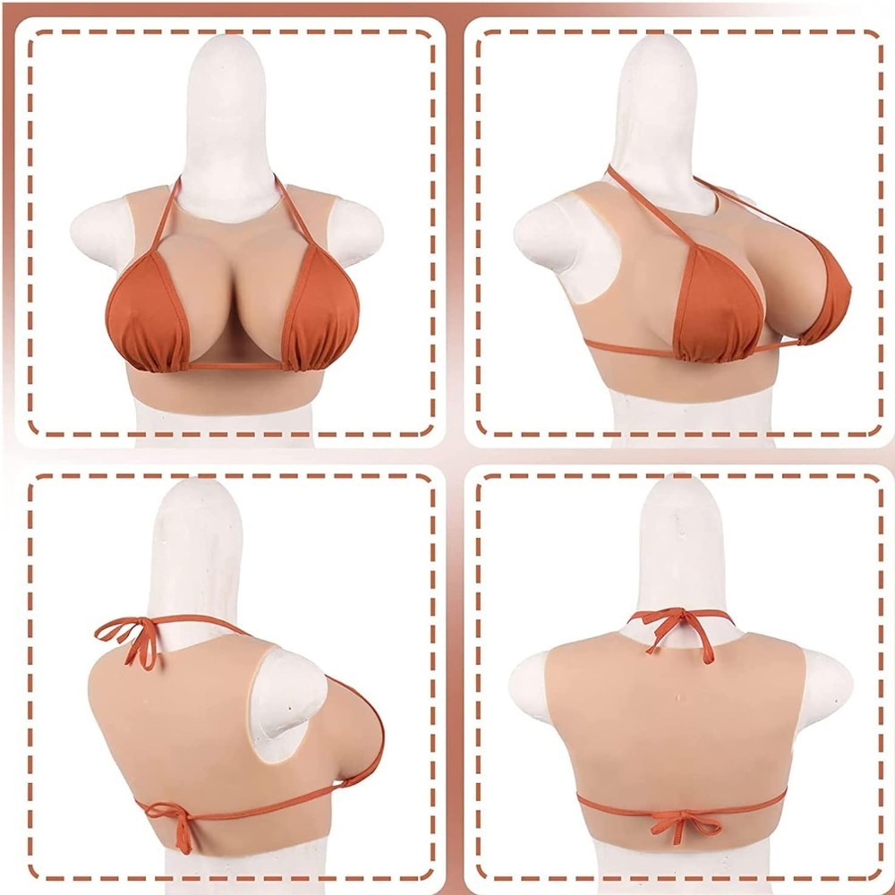 bAŞKa World Crossdresser Breast Shapes Silikon Giyilebilir Göğüs-HG08