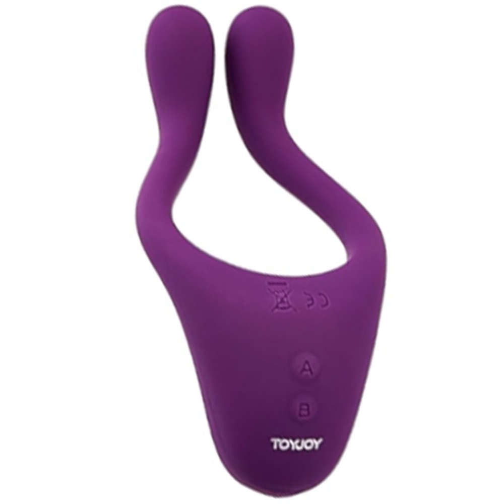 ToyJoy Icon Couples Massager Cock Ring Dual Stimulation Penis Halkası