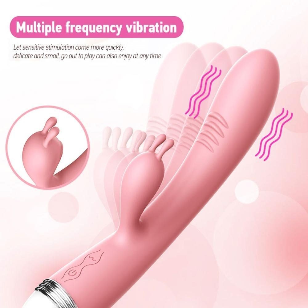 bAŞKa Of Love 12 Mod Güçlü Titreşimli Rabbit Şarjlı Vibratör