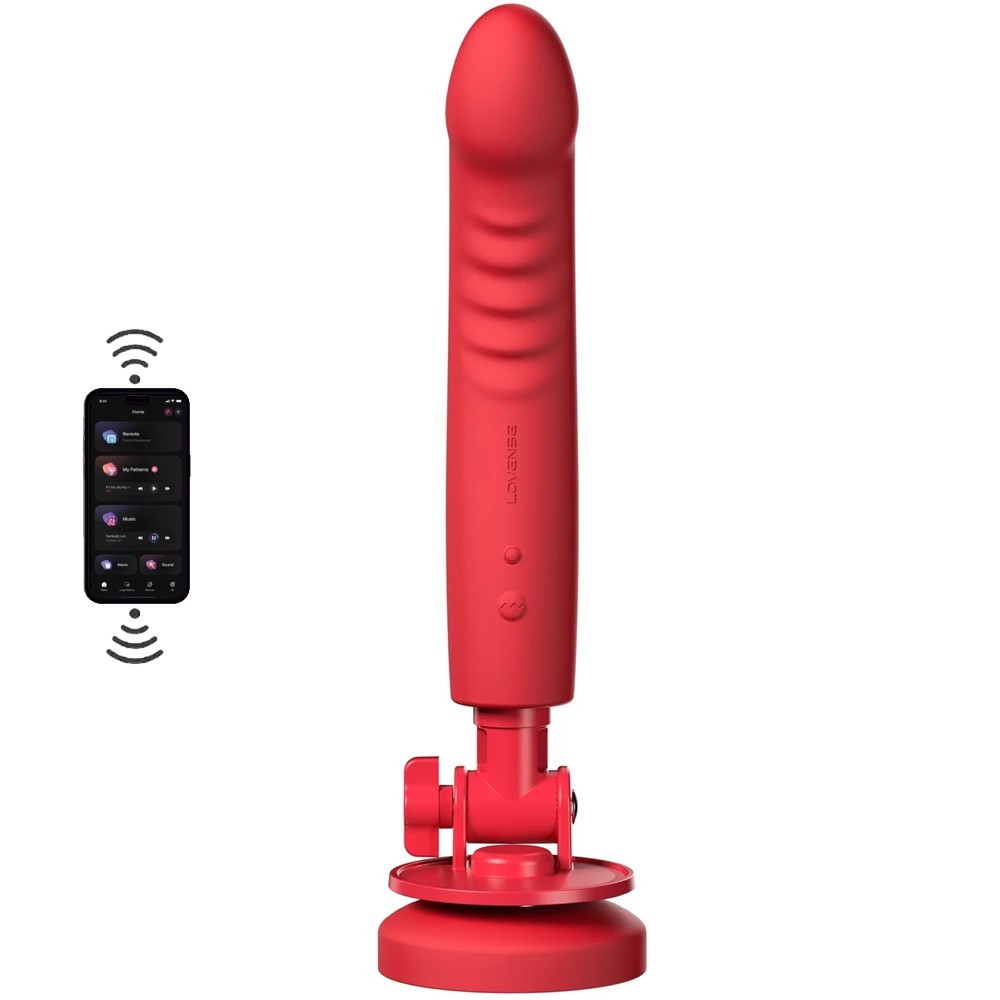 Lovense Mission 2 App-Controlled Touch-Sensitive Telefon Uyumlu Hareketli Vibratör