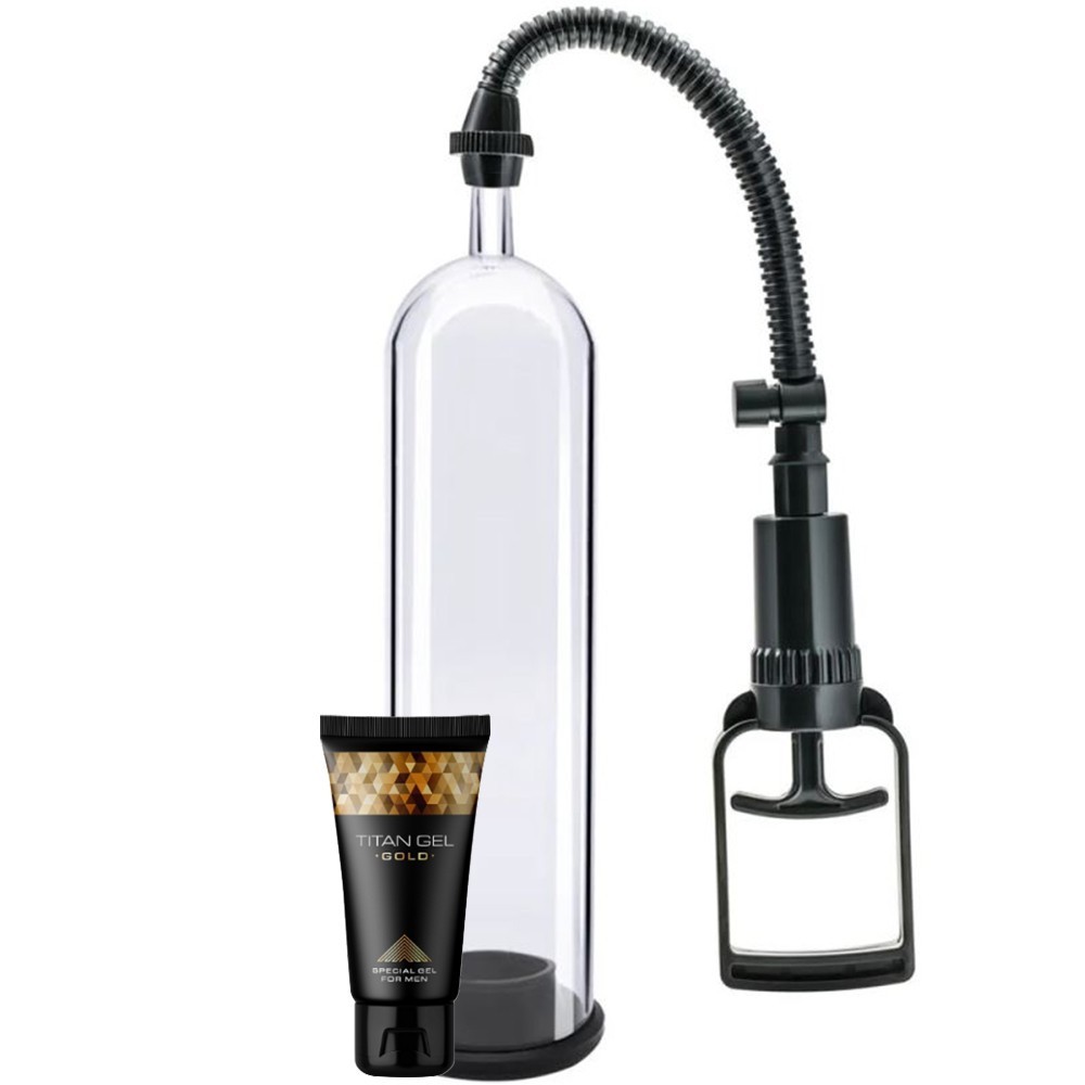 bAŞKa Men's Penis Pump Small Titan Jel ve Penis Pompası