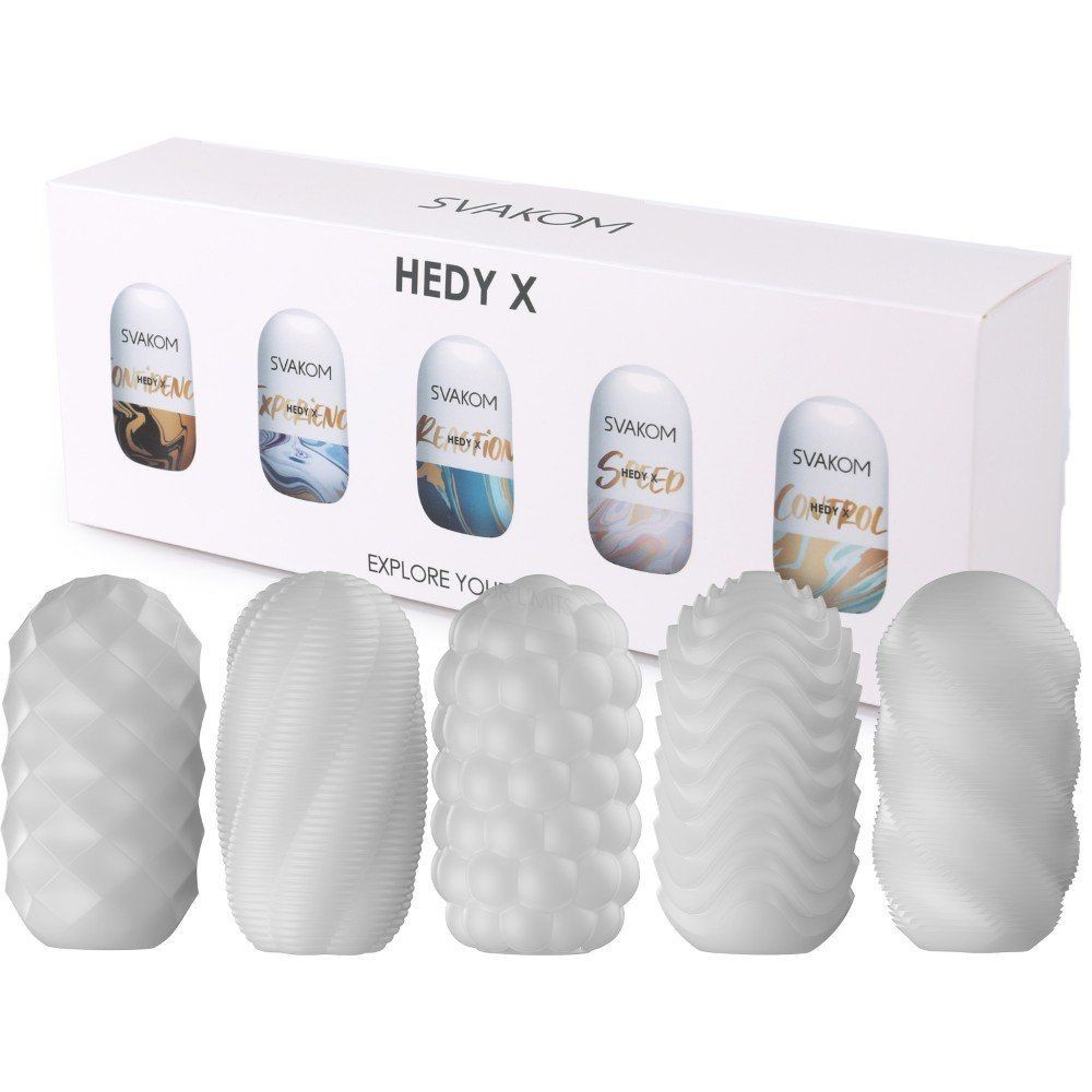 Svakom Hedy X Masturbator 5-pack Mixed Textures Tenga