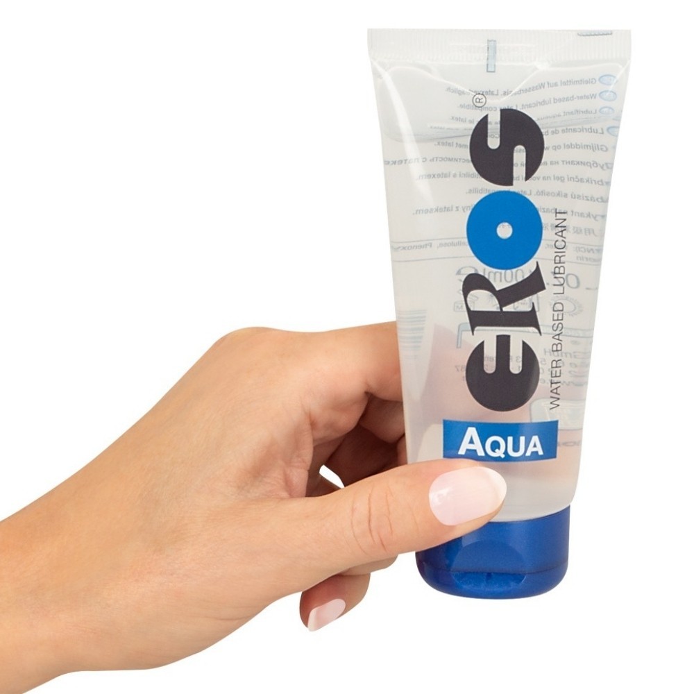 Eros Aqua Water-Based 100 Ml Su Bazlı Kayganlaştırıcı Jel